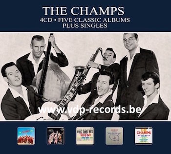 Champs ,The - 5 Classic Albums + Singles ( 4 cd's )